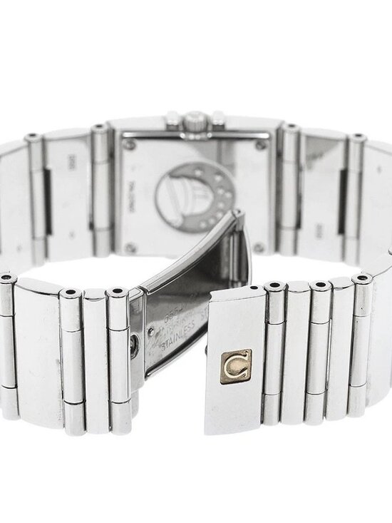 OMEGA Constellation Carre Quadra 1521.31 Silver Dial Quartz Ladies Watch_944730 main image 11